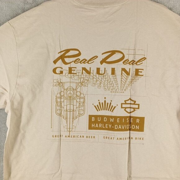 NWOT AMERICAN APPAREL Men T-shirt Size XL Tan 100% Cotton - Picture 9 of 9